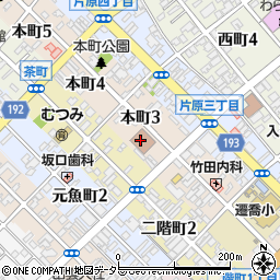 鳥取商工会議所企画広報課周辺の地図