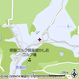 岐阜県加茂郡川辺町鹿塩732周辺の地図