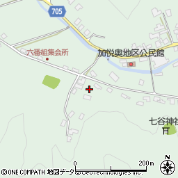 京都府与謝郡与謝野町加悦奥521周辺の地図