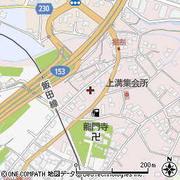 長野県飯田市松尾上溝2810-2周辺の地図