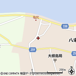 島根県松江市八束町亀尻372周辺の地図