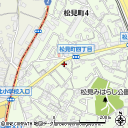 サニーコート松見周辺の地図