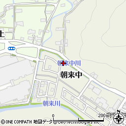 京都府舞鶴市朝来中170-6周辺の地図