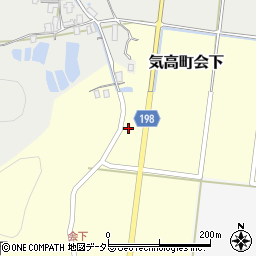 鳥取県鳥取市気高町会下173周辺の地図
