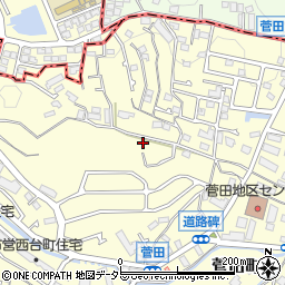 神奈川県横浜市神奈川区菅田町882周辺の地図