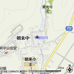 京都府舞鶴市朝来中468周辺の地図