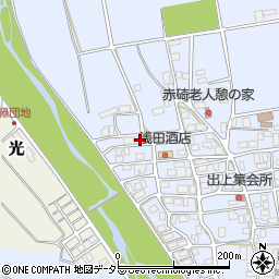 鳥取県東伯郡琴浦町出上394周辺の地図