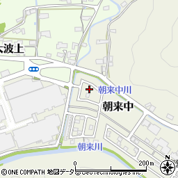 京都府舞鶴市朝来中170周辺の地図