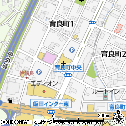 ランドリーポケット　西友伊賀良店周辺の地図