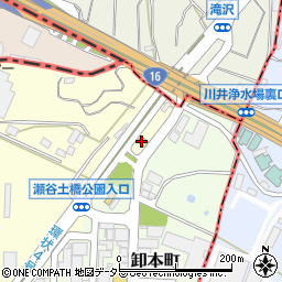 ファミリーマート瀬谷北町店周辺の地図