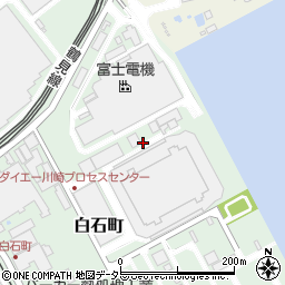 神奈川県川崎市川崎区白石町周辺の地図