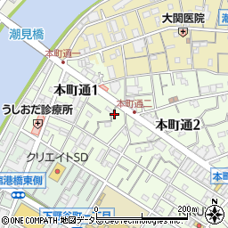 大塚荘周辺の地図