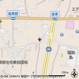 鳥取県東伯郡琴浦町逢束1047周辺の地図