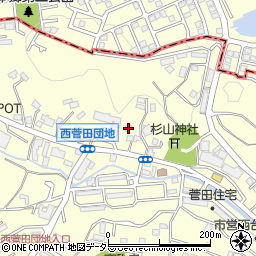 神奈川県横浜市神奈川区菅田町415周辺の地図