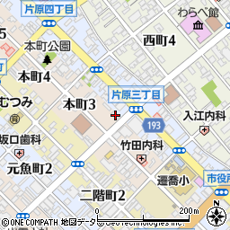 鳥取市市町村合併推進本部事務局周辺の地図