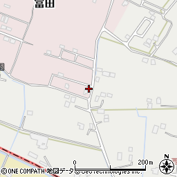 千葉県大網白里市富田2084-12周辺の地図