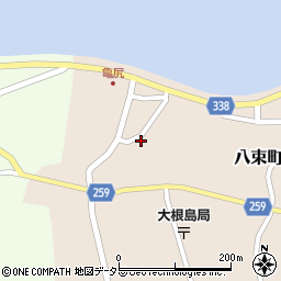 島根県松江市八束町亀尻381周辺の地図