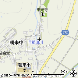 京都府舞鶴市朝来中416-1周辺の地図