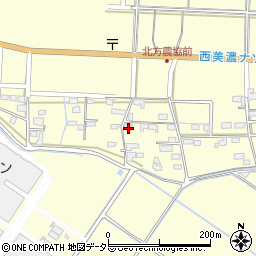 岐阜県揖斐郡揖斐川町北方1445周辺の地図