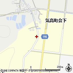 鳥取県鳥取市気高町会下136周辺の地図