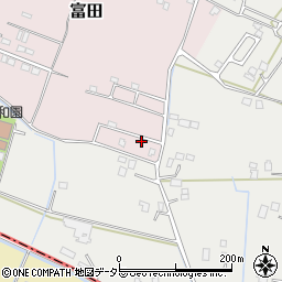 千葉県大網白里市富田2084周辺の地図