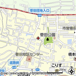 神奈川県横浜市神奈川区菅田町1531周辺の地図