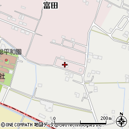 千葉県大網白里市富田2081-5周辺の地図