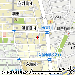 岩澤駐車場周辺の地図