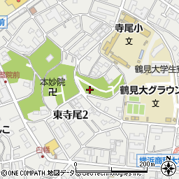 神奈川県横浜市鶴見区東寺尾周辺の地図