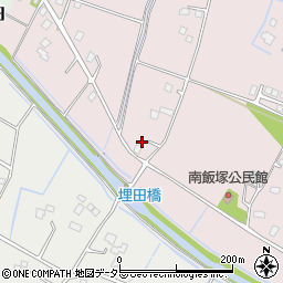 千葉県大網白里市南飯塚59-1周辺の地図