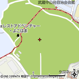 横浜動物の森公園周辺の地図