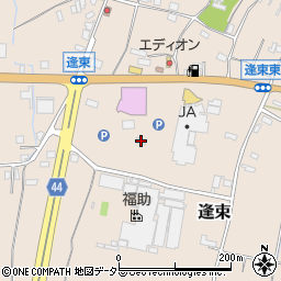 鳥取県東伯郡琴浦町逢束799周辺の地図