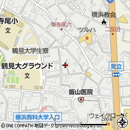 レイ東寺尾周辺の地図