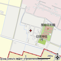 千葉県大網白里市南横川1768-40周辺の地図
