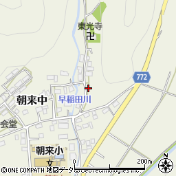 京都府舞鶴市朝来中418周辺の地図