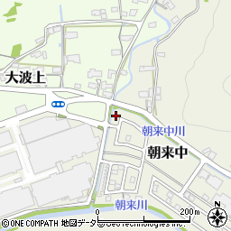 京都府舞鶴市朝来中170-13周辺の地図