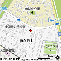 セブンイレブン鳥取緑ケ丘１丁目店周辺の地図