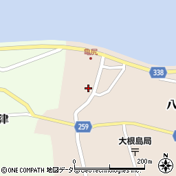 島根県松江市八束町亀尻405周辺の地図