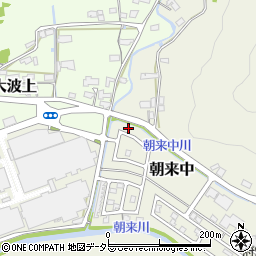 京都府舞鶴市朝来中170-10周辺の地図