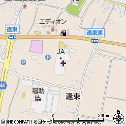 鳥取県東伯郡琴浦町逢束841周辺の地図