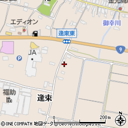 鳥取県東伯郡琴浦町逢束481周辺の地図
