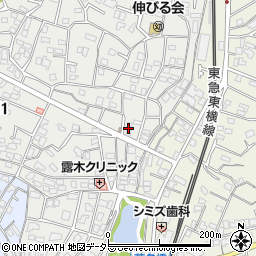 ホルツハイム妙蓮寺周辺の地図