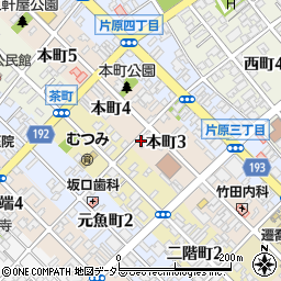 鳥取県鳥取市本町3丁目209周辺の地図