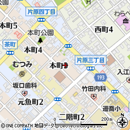 鳥取県鳥取市本町3丁目106周辺の地図