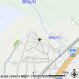 岐阜県加茂郡川辺町石神825周辺の地図