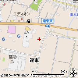 鳥取県東伯郡琴浦町逢束834周辺の地図