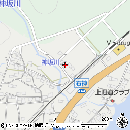 岐阜県加茂郡川辺町石神968周辺の地図