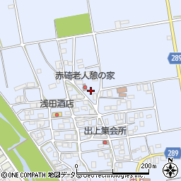 鳥取県東伯郡琴浦町出上308周辺の地図