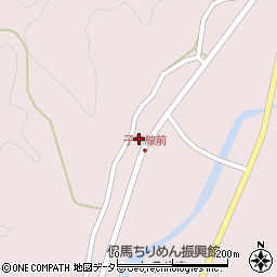 兵庫県豊岡市但東町中山95周辺の地図