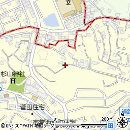 神奈川県横浜市神奈川区菅田町1591周辺の地図